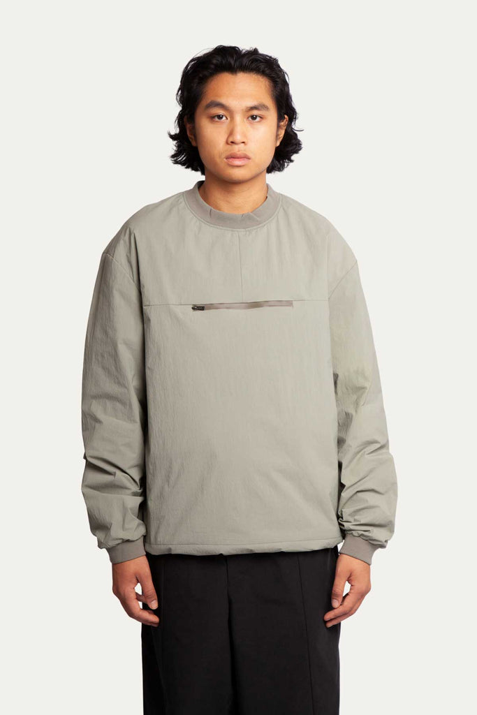 ARYS Padded Pullover greygreen front