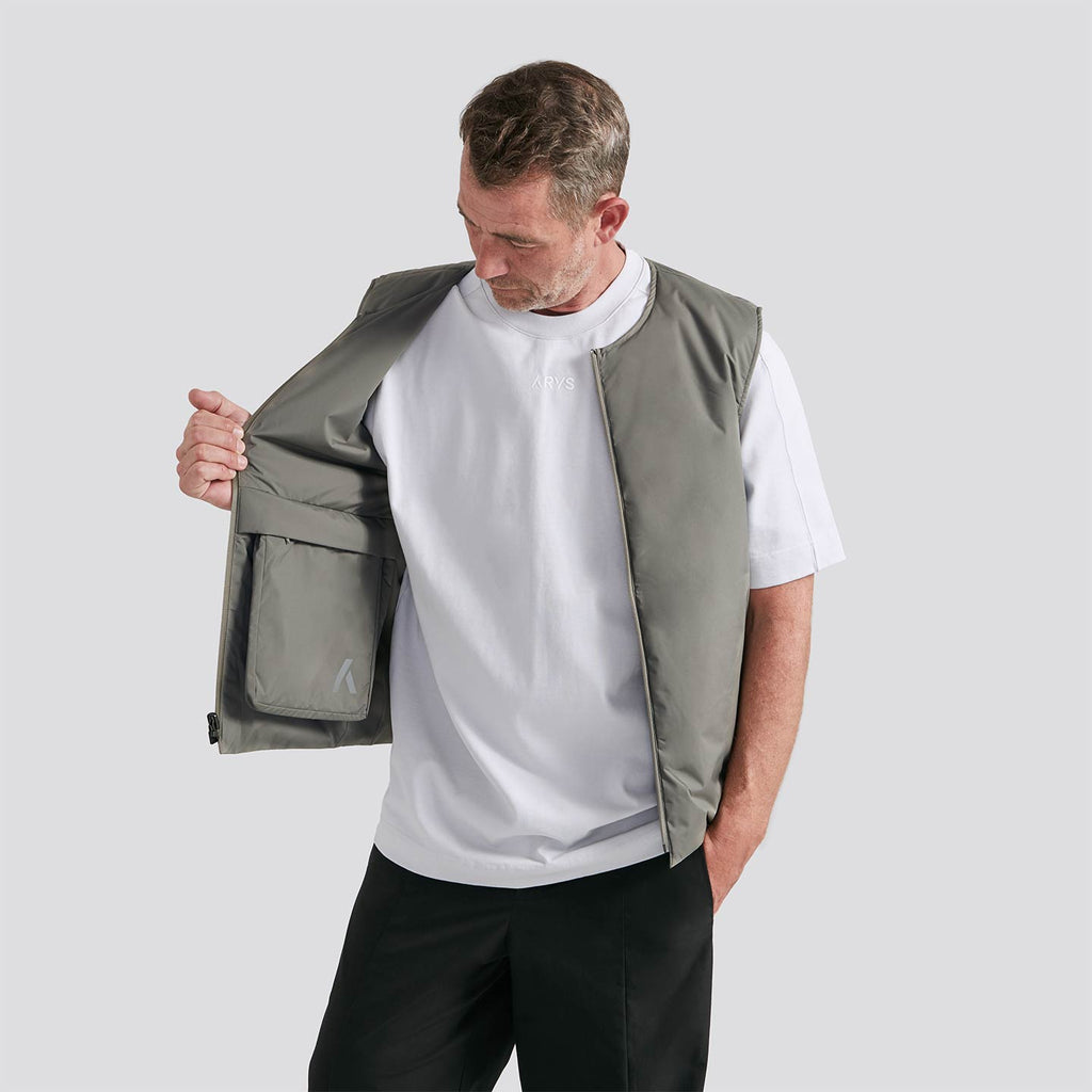 ARYS Transit Vest greygreen front