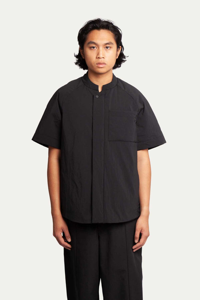 ARYS Warm Wadded Shirt black front