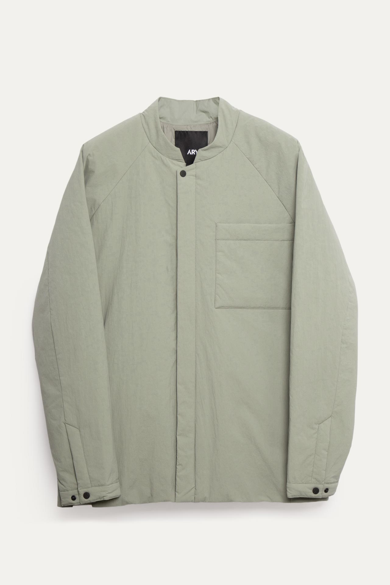 padded longsleeve shirt